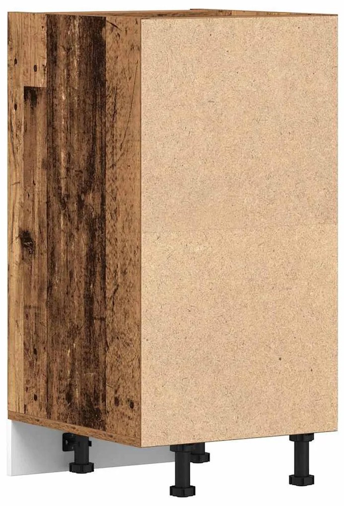 “Riga” Alsószekrény régi fa 40x44,5x81,5 cm Gépelt fa