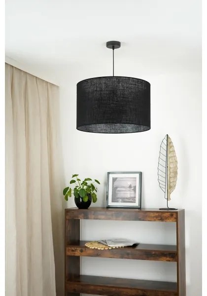 Brilagi - TUBES ROLLER lógó 1xE27/15W/230V, 50 cm, fekete