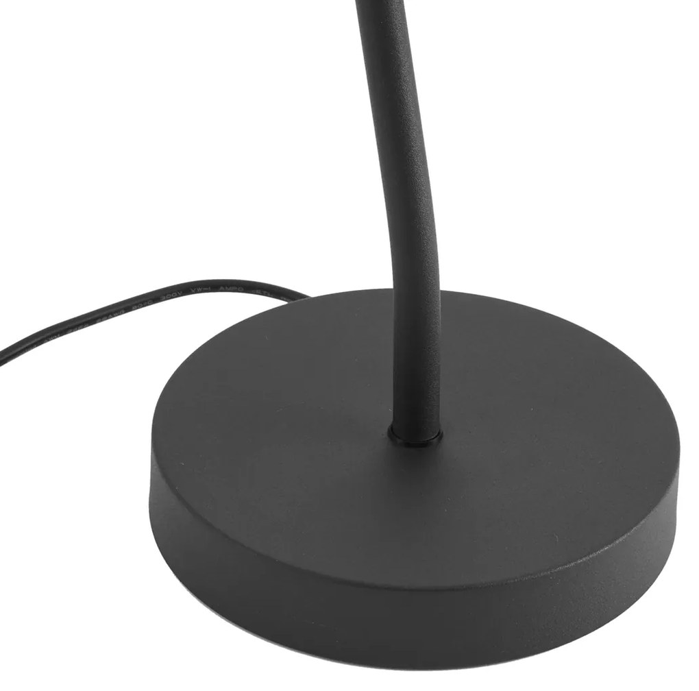 Art Deco asztali lámpa fekete, LED-del - Tableau