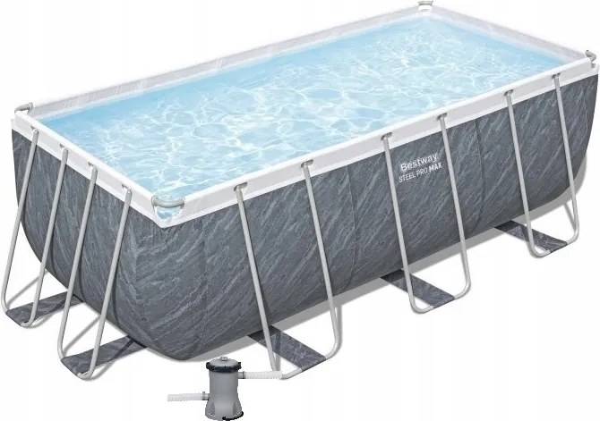 Bestway 56722 Steel Pro Max medence szett 4,12 x 2,01 x 1,22 m