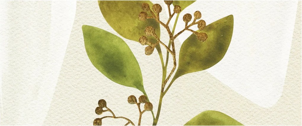 Kép - Akvarell ág N⁰1 (120x50 cm)