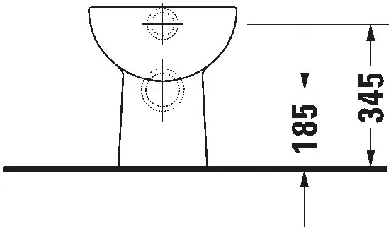 Duravit 21080900002 - álló WC D-CODE kerámia/fényes fehér
