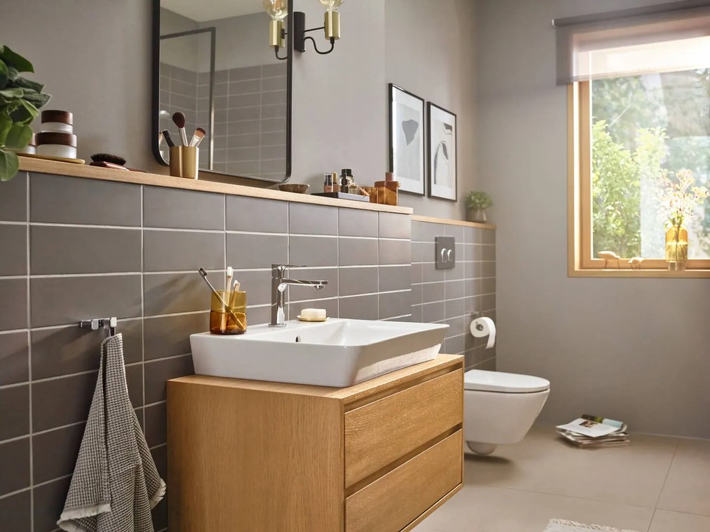 Hansgrohe Rebris E, mosdó csaptelep, CoolStart, króm, 72560000