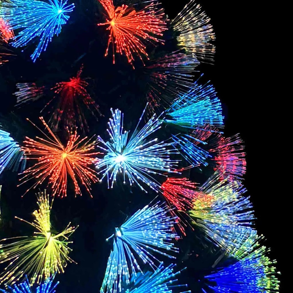 Mű karácsonyfa dekoratív vonós lámpákkal Zöld 64 cm PVC