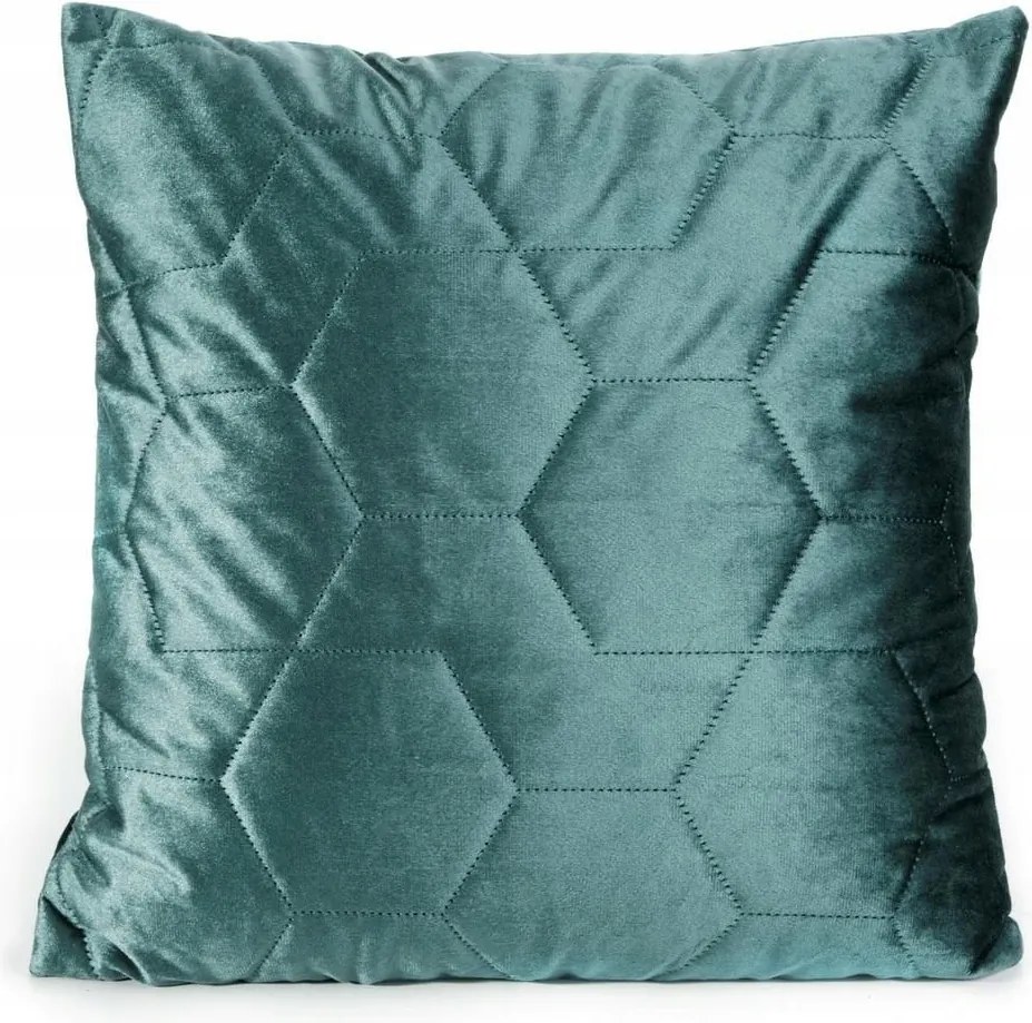 Párnahuzat 45x45 Isla türkiz bársony Eurofirany