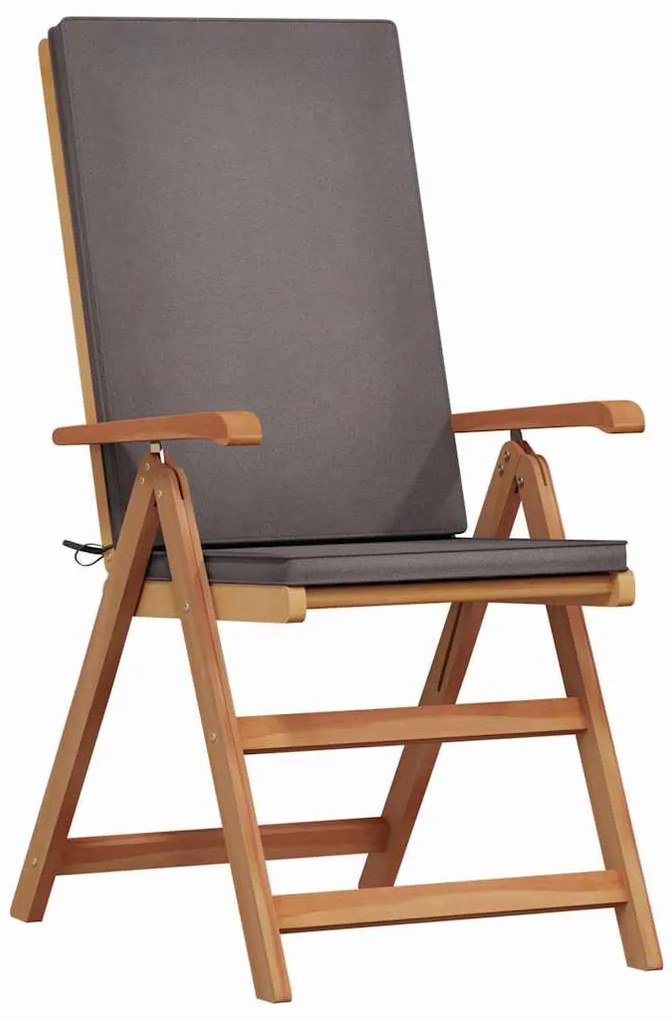 Kerti Szék párnával 6 pcs Barna 57 x 71.5 x 104cm Tömör tíkfa