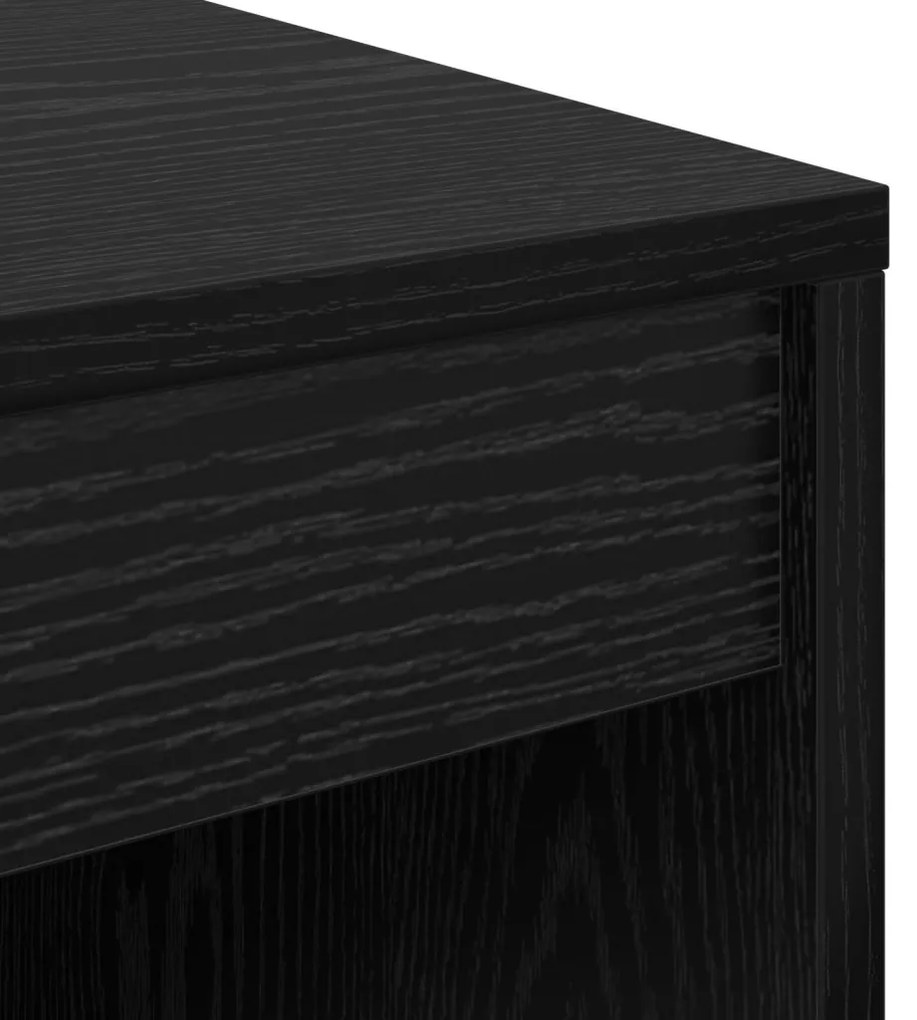 Íróasztal Fekete tölgy Szerelt fa 70 x 50 x 76 cm Tartós