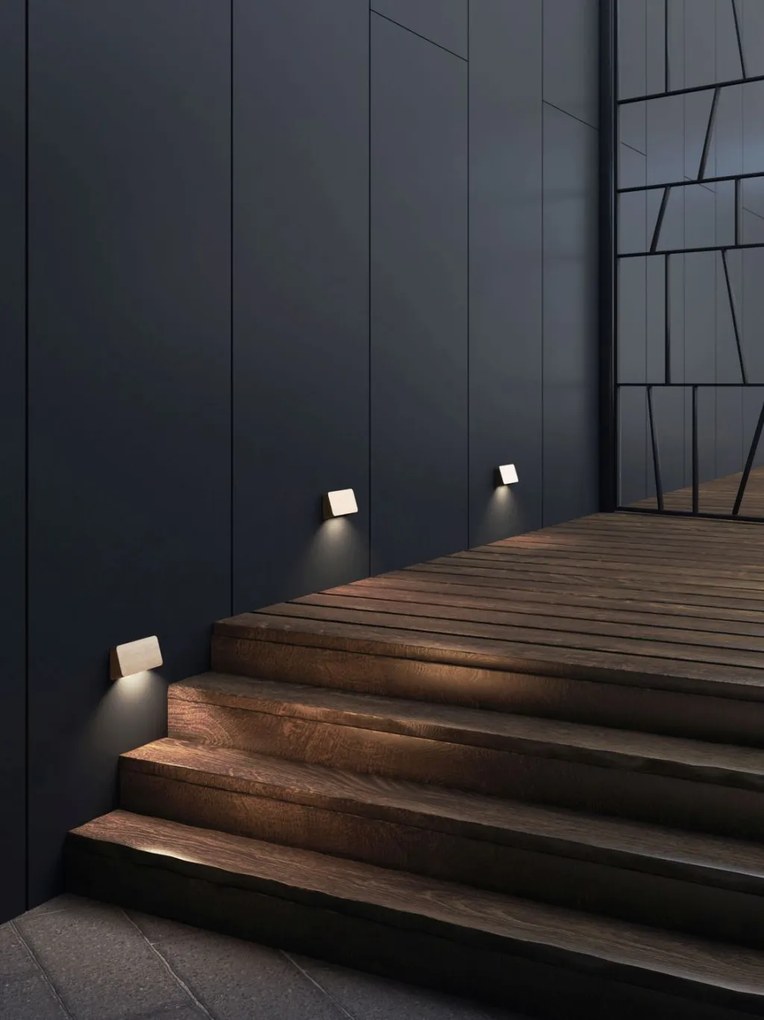ASTRO LIGHTING 1419006 INCLINE Modern Kültéri Fali Lámpa Sárgaréz LED IP65