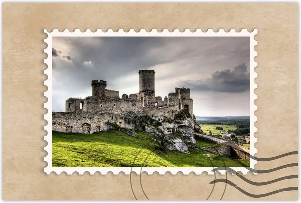 Poszterek 90x60 Kastély a kertben