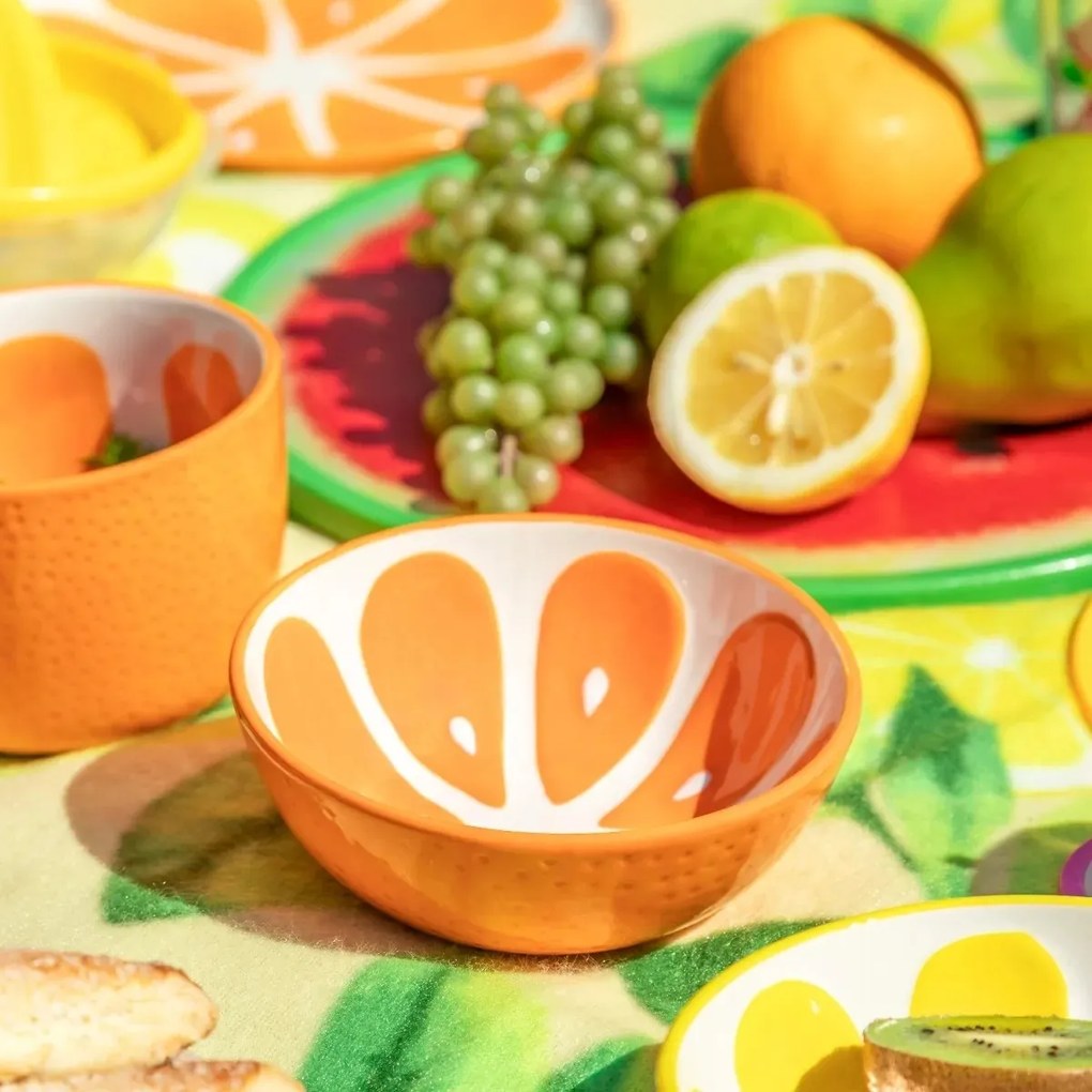 Altom Tropicana kerámia tálkészlet narancs 12,5 cm, 2 db