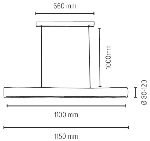 Spot-Light 69680104 - LUCAS LED/33W/230V állítható fényű LED csillár kábelre