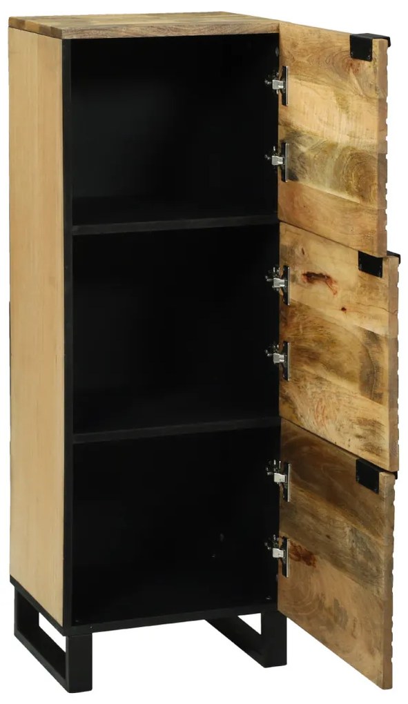 Highboard - 40x33.5x110 cm Tömör Mangófából