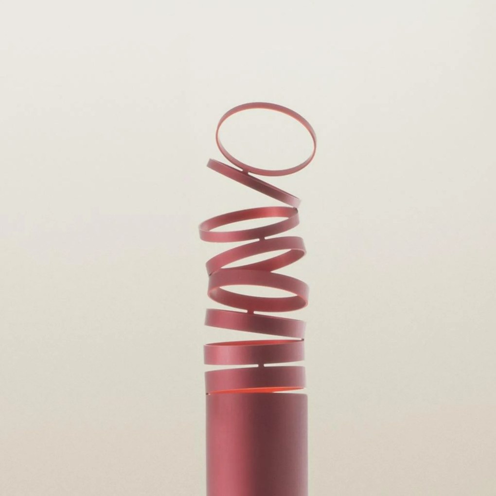 Artemide Decomposé Light piros állólámpa, Led, 180 cm, dizájn