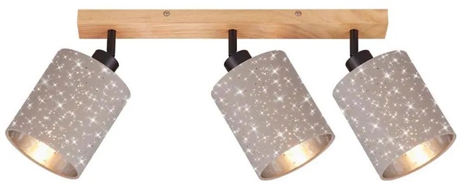 Briloner 2078-031 - Spotlámpa SPOTLIGHT 3xE27/25W/230V bézs