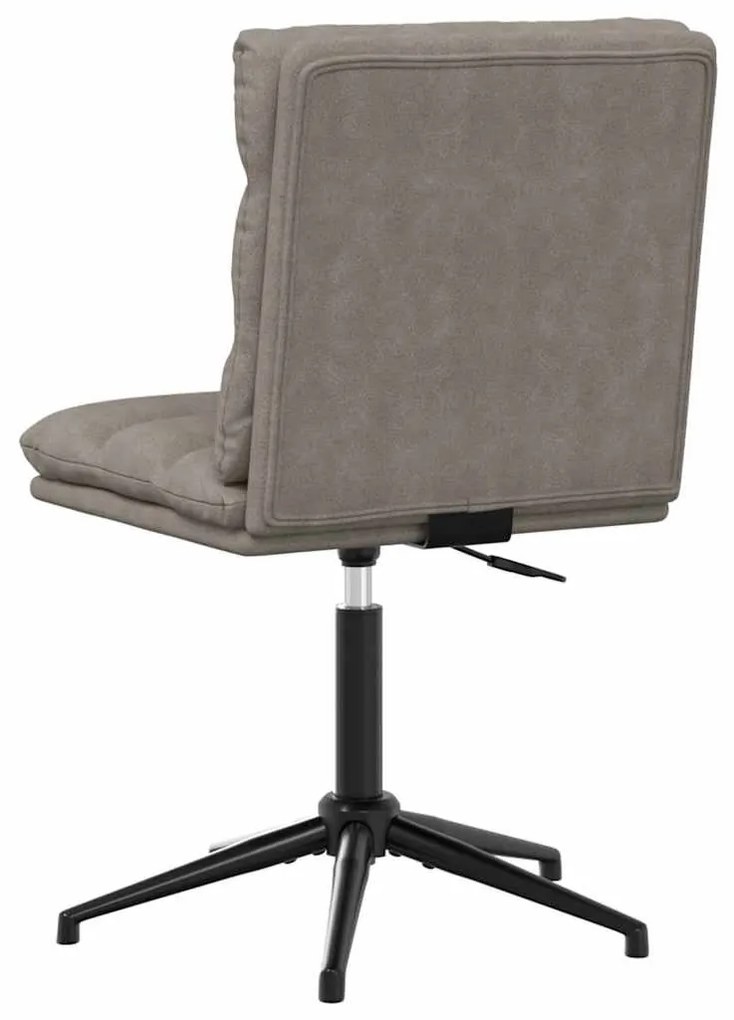 vidaXL szürke műbőr étkezőszék