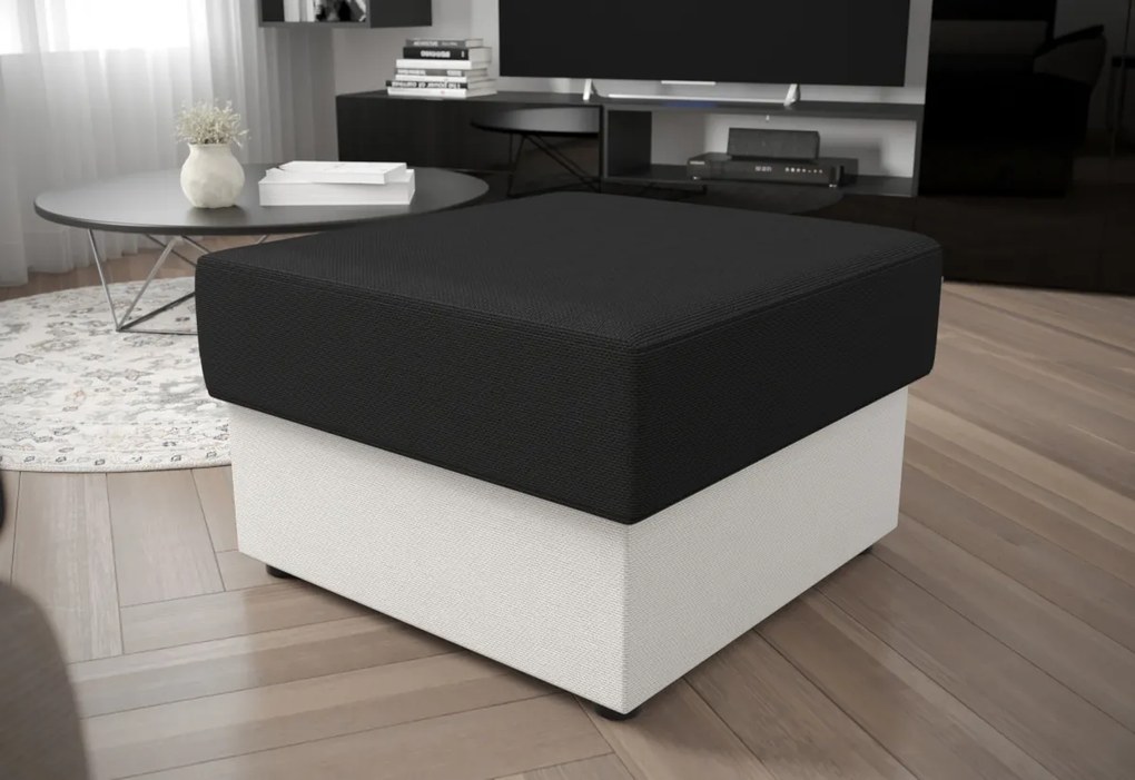 MIA puff, 70x36x70, rainbow 15/rainbow 22