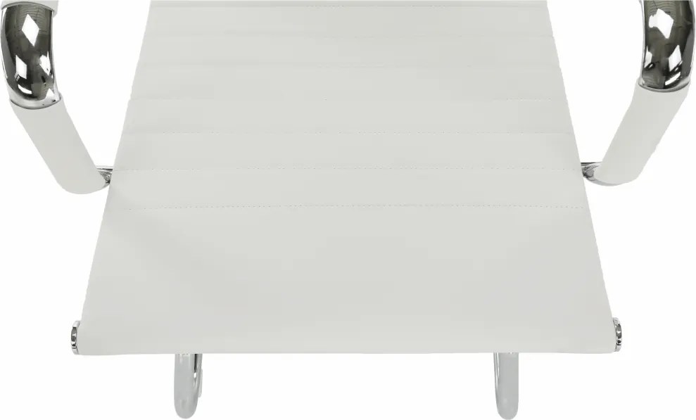 Tárgyalószék, fehér, AZURE 2 NEW TYP 2