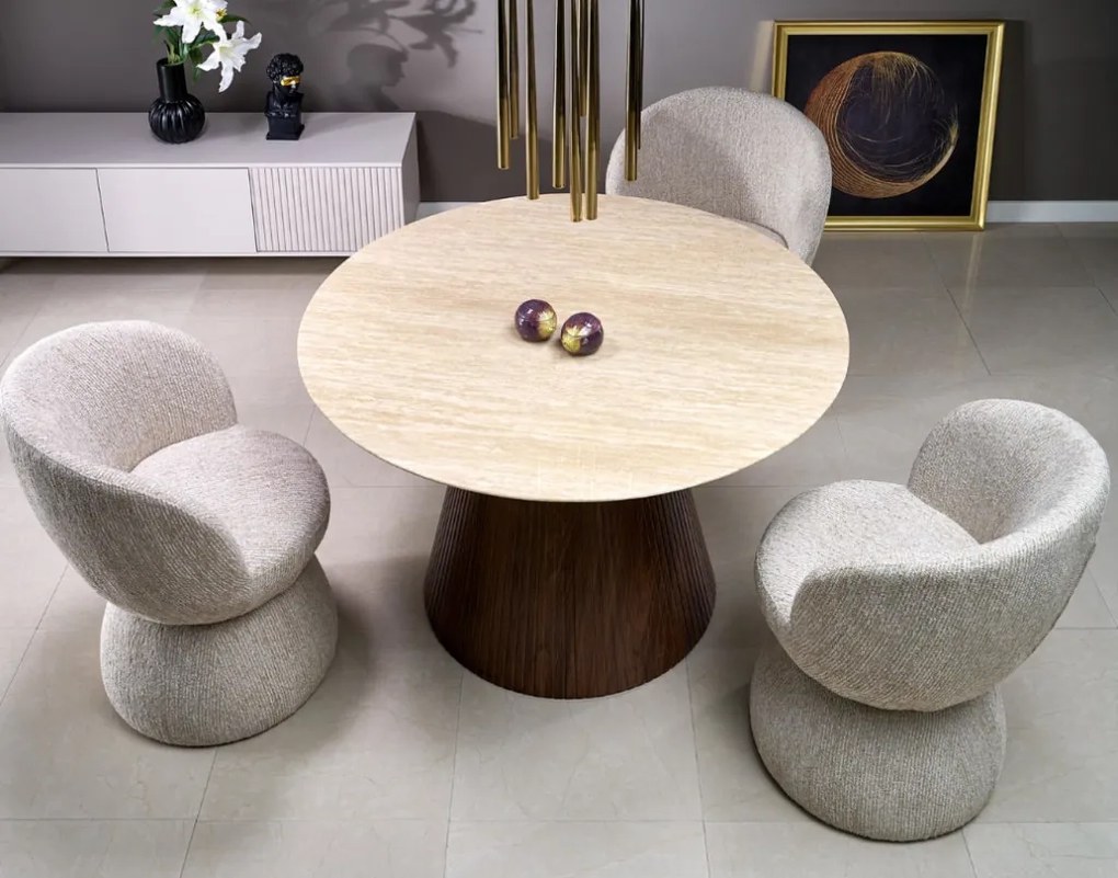Pireus kör étkezőasztal 120 cm