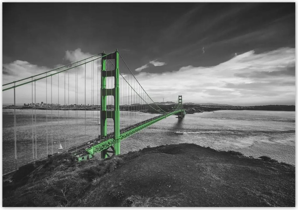 Poszterek 100x70 Usa híd Tájkép