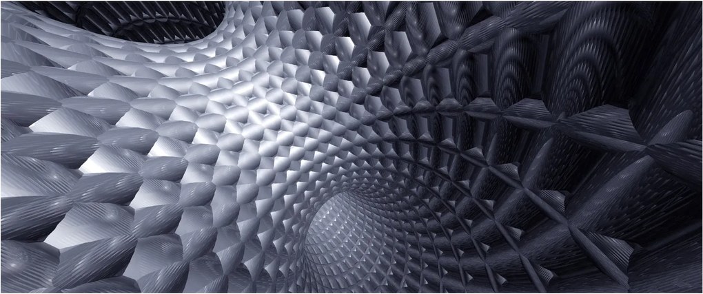 Kép - Absztrakció 3D (120x50 cm)
