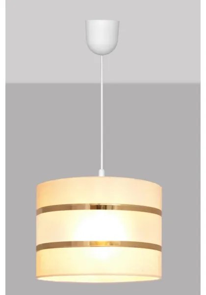 Csillár zsinóron HELEN 1xE27/15W/230V krém