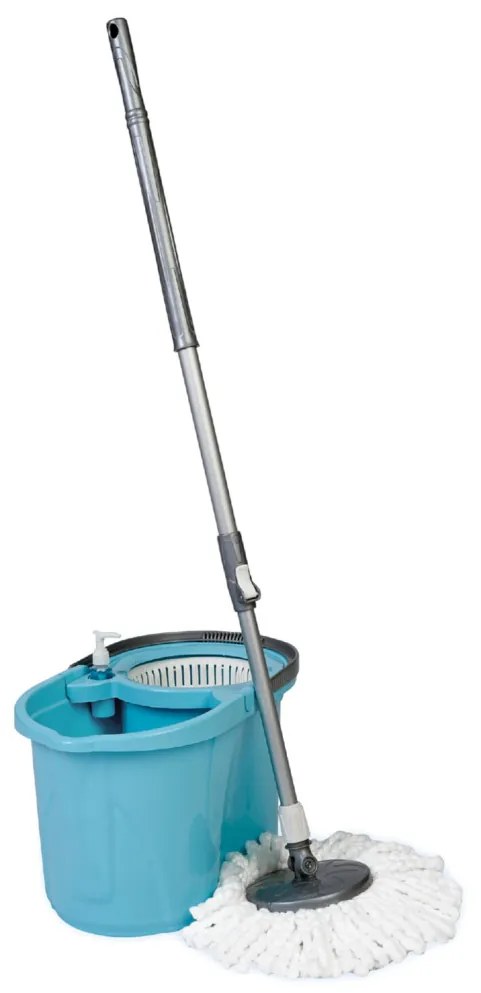 Titanik Spin Mop forgófejes felmosó szett 19 liter (vödör nyél mop)