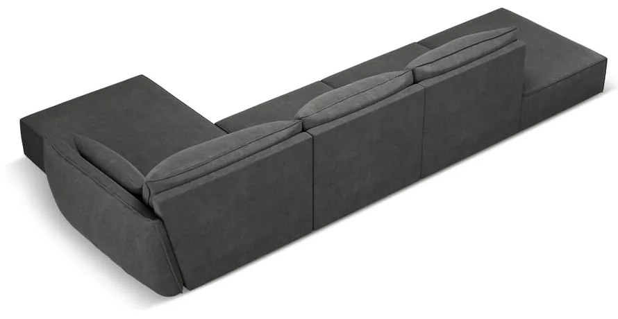 Szürke sarokkanapé (jobb oldali) Vanda – Mazzini Sofas