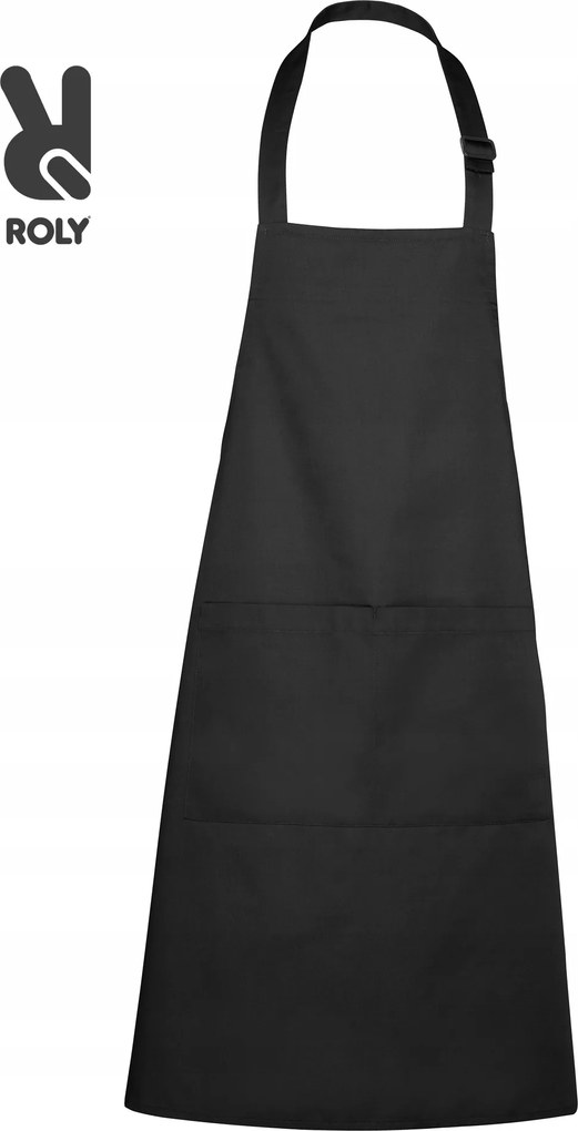 Konyhai pincér kötény Horeca Gastro Grill Minőség Roly Benoit Fekete