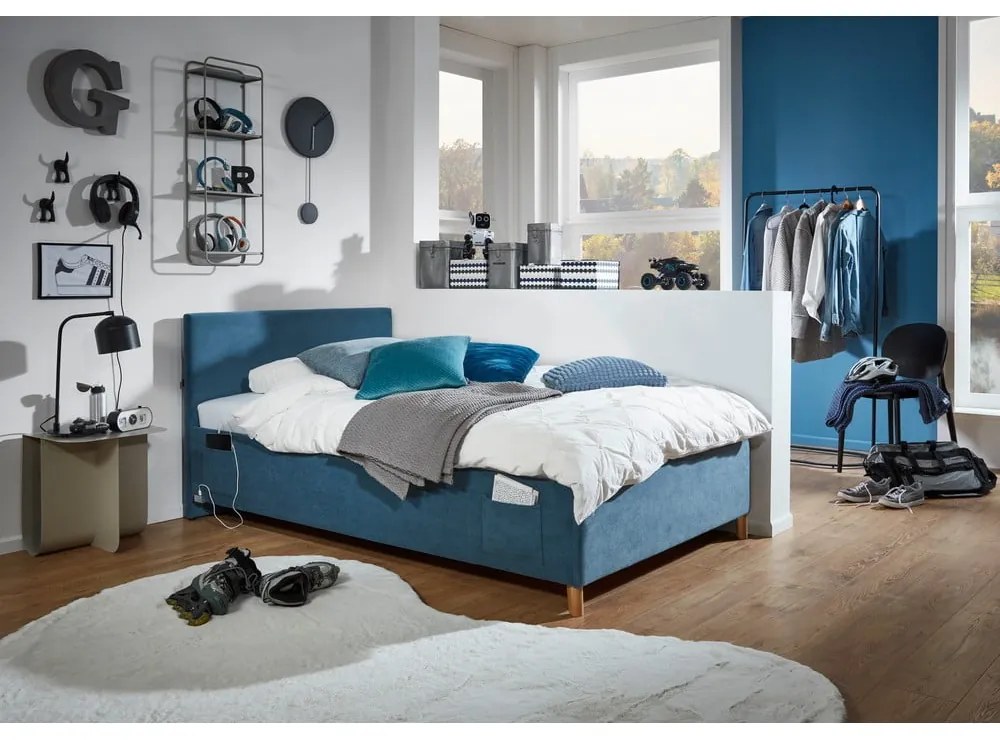 Kék gyerekágy 120x200 cm Cool – Meise Möbel