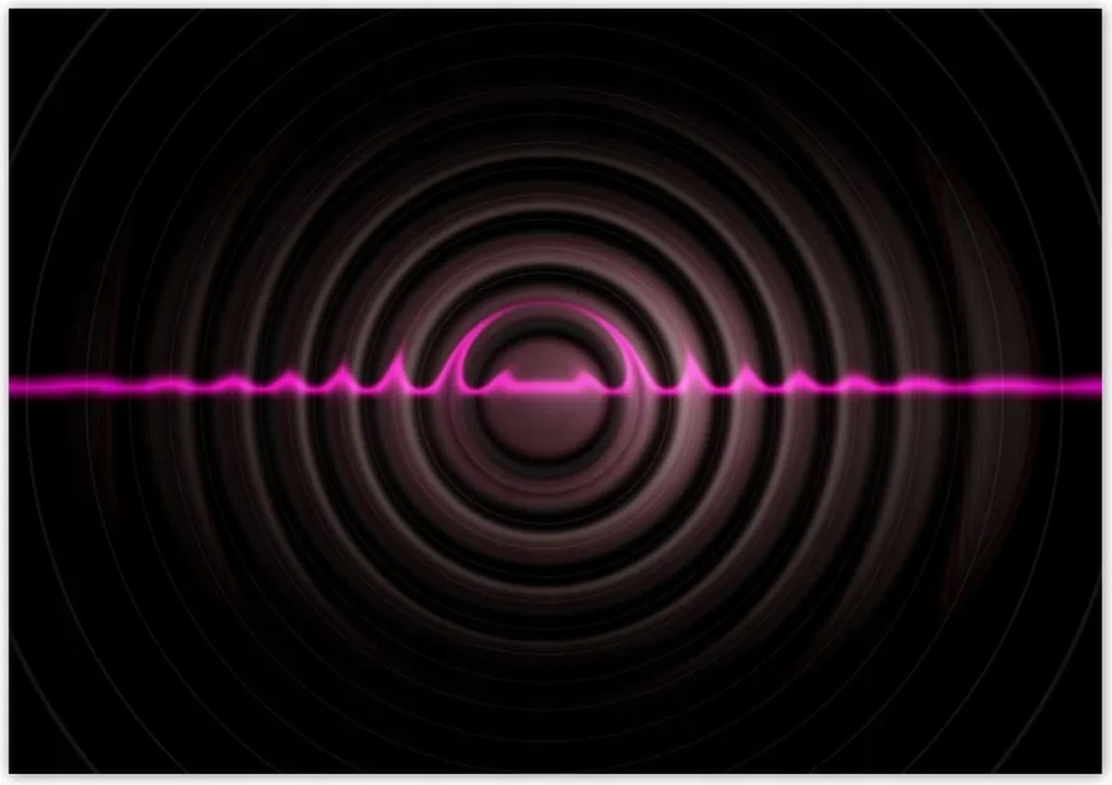 Poszterek 100x70 Zenés hullám