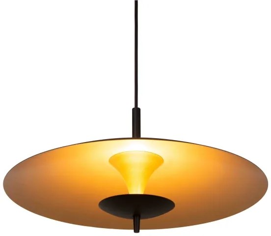 Lucide 30461/09/30 - VULCAN LED/9W/230V állítható fekete függeszték