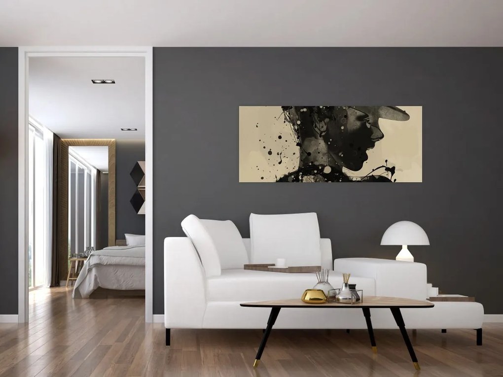 Kép - Jazz nő (120x50 cm)