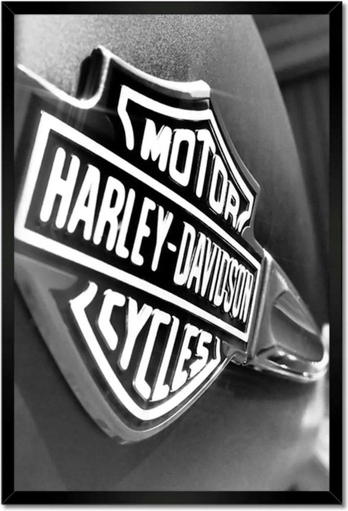 Poszterek keretben 40x60 Harley Davidson logó