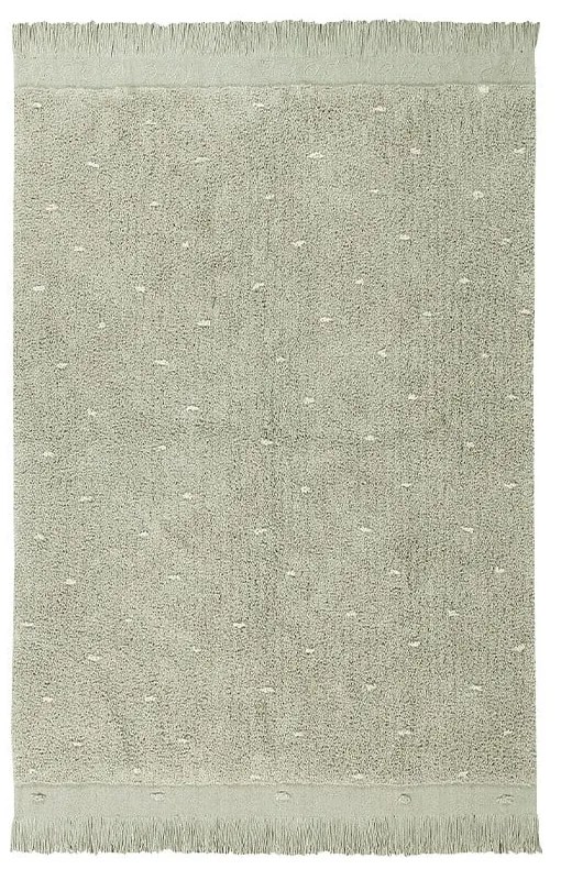 Világoszöld mosható kézi szövésű pamut szőnyeg 140x200 cm Woods Symphony Olive – Lorena Canals