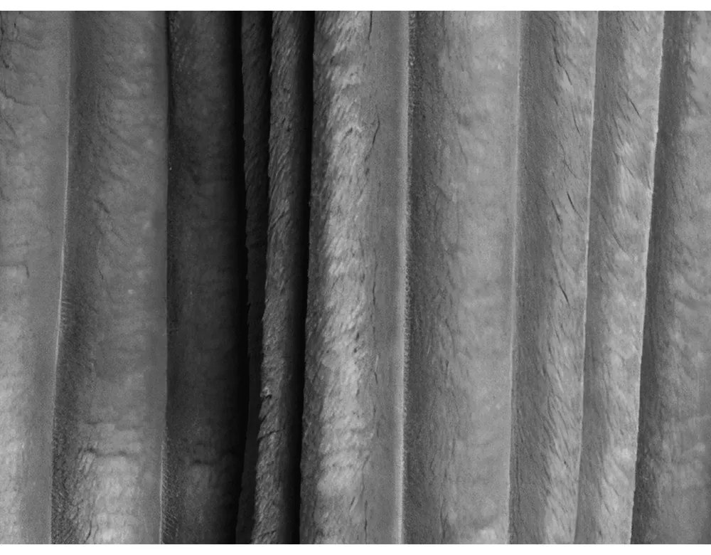 Sötétszürke kordbársony kinyitható-tárolóhelyes kanapé 266 cm Kini – Makamii