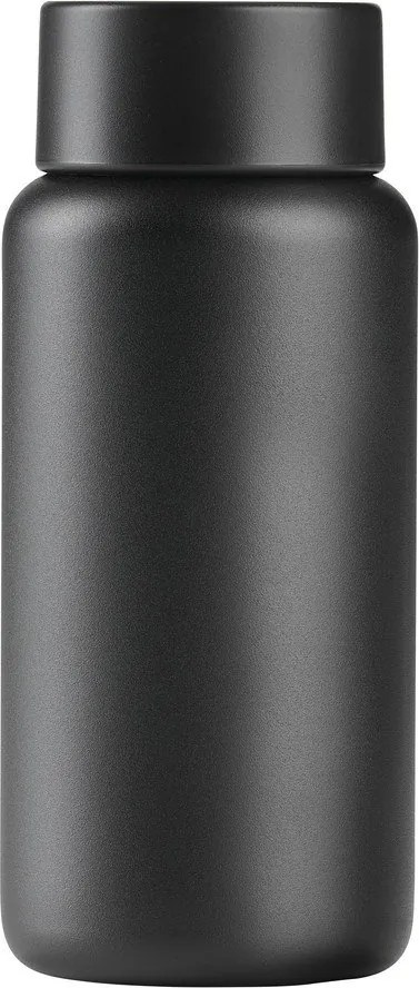 Fekete rozsdamentes acél termobögre 400 ml Singles – Zone