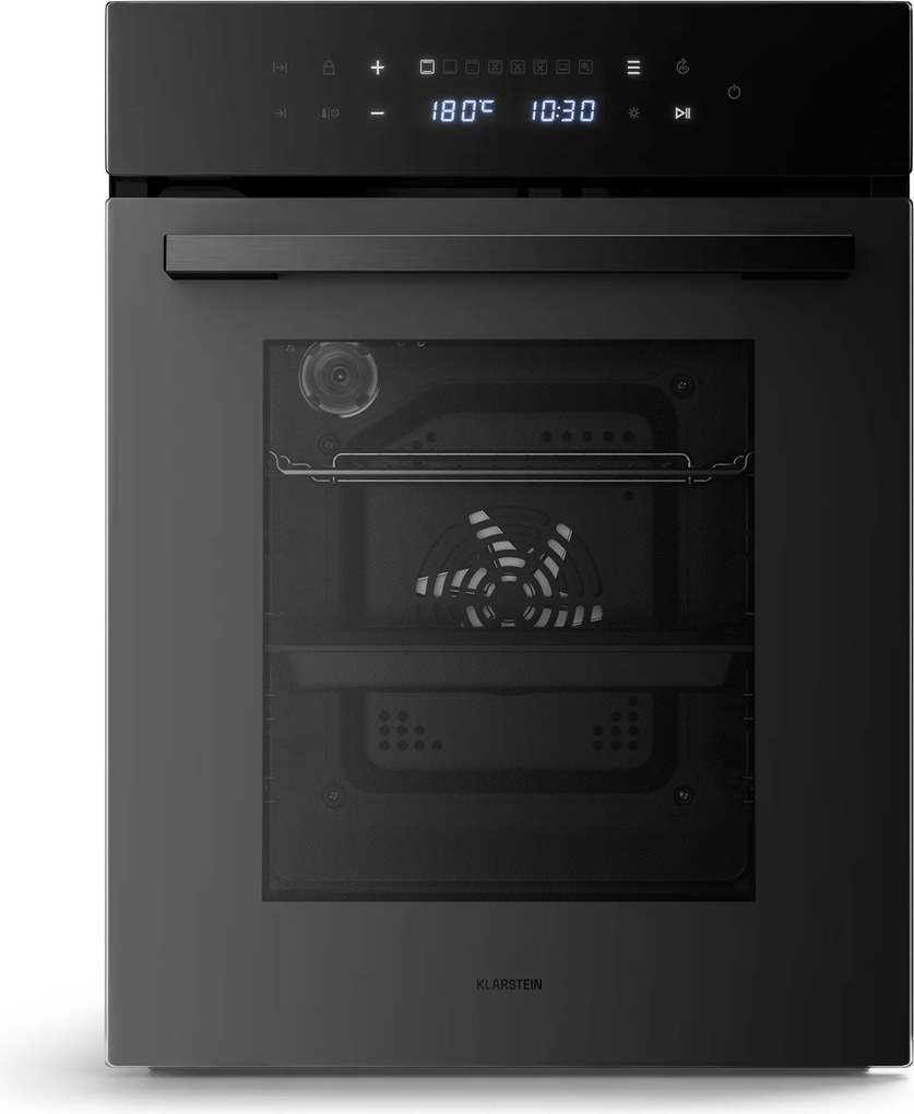 Klarstein Velaire beépíthető sütő | 49 l | Energiahatékonysági osztály A | 2350 W | Fekete | 45 cm