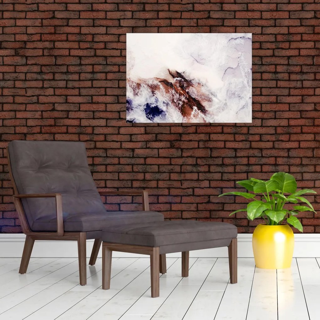 Kép - Lila márvány N⁰1 (70x50 cm)