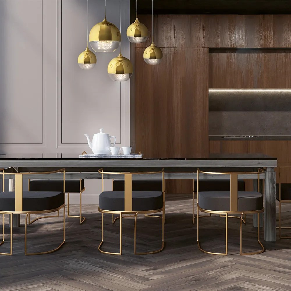 Maytoni FERMI P140-PL-170-5-G Függőlámpa 5x60W/E27