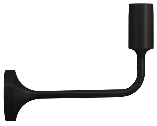 Fekete fém fali lámpa lámpabúra nélkül Santé – UMAGE