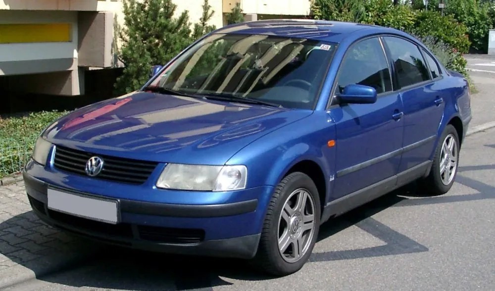 Könyöktámasz VW PASSAT B5 - fém adapter, fekete, öko-bőr