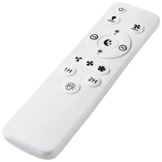 LED mennyezeti lámpa ventilátorral APOLLO LED/38W/230V fekete + DO