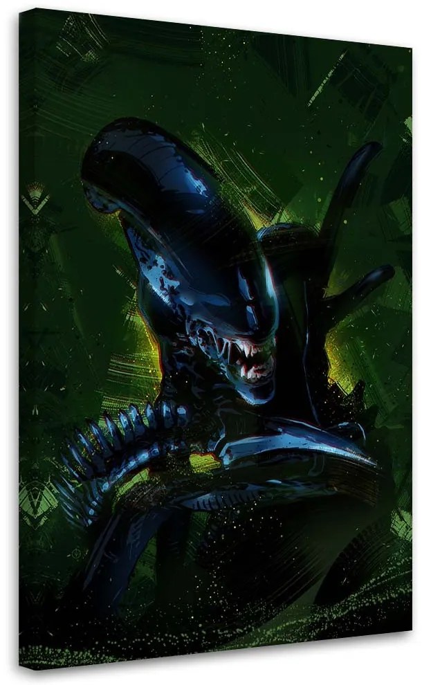 Gario Vászonkép A nyolcadik utas: a Halál, Xenomorph - Nikita Abakumov Méret: 80 x 120 cm