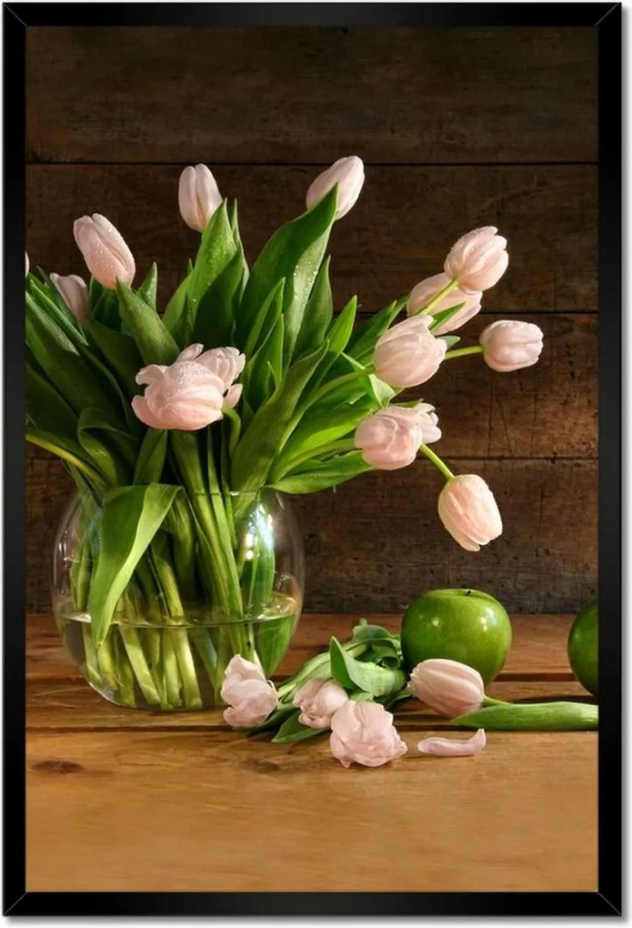 Poszterek keretben 40x60 Finom virágok