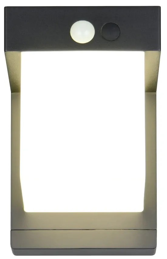 Napelemes LED fali kültéri lámpa (magasság 14 cm) Colombo – Trio