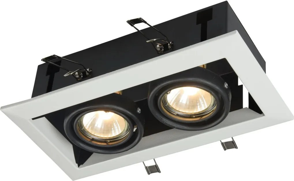 Maytoni METAL MODERN DL008-2-02-W Beépíthető spotlámpa 2xGU10/50W IP20