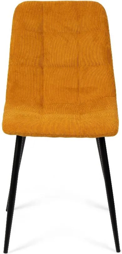 Avenberg ARDEN Étkezőszék szett - 4db, sárga