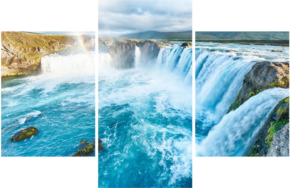 Kép - Godafoss vízesés (90x60 cm)