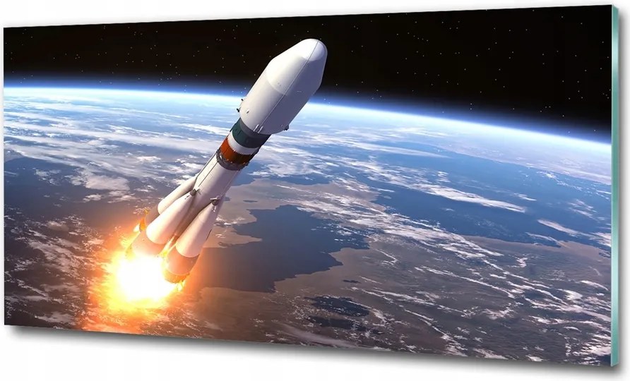 Fotó vászonkép edzett üveg Nap 100x70