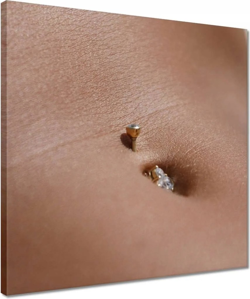 Vászonkép 40x40 Test fülbevaló